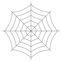 assustador roxa aranha rede dia das Bruxas vetor
