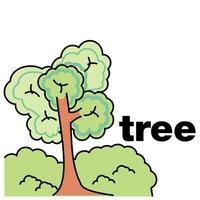 árvore plantar ecologia ícone vetor ilustração Projeto vetor ilustração Projeto gráfico plano estilo. árvores Projeto sobre branco fundo,
