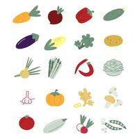 simples As fotos vetor imagens do legumes