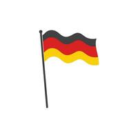 Alemanha bandeira vetor ilustração Projeto