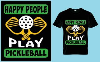 pickleball vetor t camisa Projeto