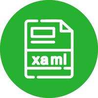 xaml criativo ícone Projeto vetor