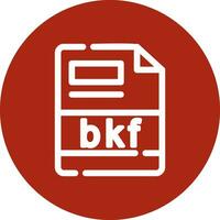 bkf criativo ícone Projeto vetor