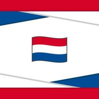 Países Baixos bandeira abstrato fundo Projeto modelo. Países Baixos independência dia bandeira social meios de comunicação publicar. Países Baixos vetor
