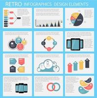 ilustração em vetor infográfico modelo de negócios