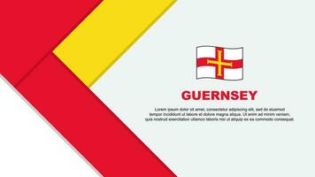 Guernsey bandeira abstrato fundo Projeto modelo. Guernsey independência dia bandeira desenho animado vetor ilustração. Guernsey ilustração