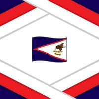 americano samoa bandeira abstrato fundo Projeto modelo. americano samoa independência dia bandeira social meios de comunicação publicar. americano samoa modelo vetor