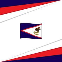 americano samoa bandeira abstrato fundo Projeto modelo. americano samoa independência dia bandeira social meios de comunicação publicar. americano samoa Projeto vetor