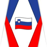 eslovénia bandeira abstrato fundo Projeto modelo. eslovénia independência dia bandeira social meios de comunicação publicar. eslovénia Projeto vetor