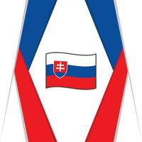 Eslováquia bandeira abstrato fundo Projeto modelo. Eslováquia independência dia bandeira social meios de comunicação publicar. Eslováquia Projeto vetor