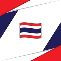 Tailândia bandeira abstrato fundo Projeto modelo. Tailândia independência dia bandeira social meios de comunicação publicar. Tailândia vetor