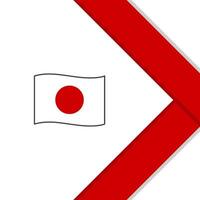 Japão bandeira abstrato fundo Projeto modelo. Japão independência dia bandeira social meios de comunicação publicar. Japão desenho animado vetor