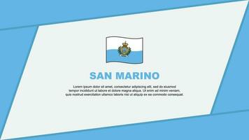 san marino bandeira abstrato fundo Projeto modelo. san marino independência dia bandeira desenho animado vetor ilustração. san marino bandeira