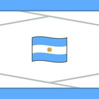 Argentina bandeira abstrato fundo Projeto modelo. Argentina independência dia bandeira social meios de comunicação publicar. Argentina vetor