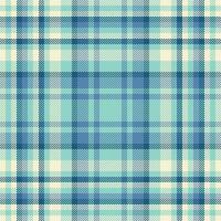 tecido padronizar fundo do textura desatado xadrez com uma Verifica tartan têxtil vetor. vetor