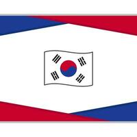 sul Coréia bandeira abstrato fundo Projeto modelo. sul Coréia independência dia bandeira social meios de comunicação publicar. sul Coréia vetor