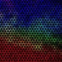 luz de fundo vector multicolor com estilo poligonal.