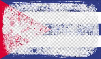 Bandeira de estilo Grounge, ilustração vetorial vetor