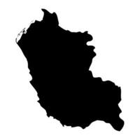luanda província mapa, administrativo divisão do Angola. vetor