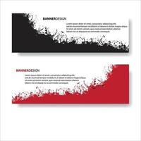 banner simples de web design vetor