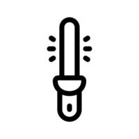 bastão de luz ícone vetor símbolo Projeto ilustração