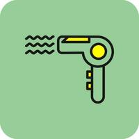 design de ícone de vetor de secador de cabelo