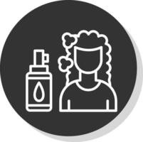 design de ícone de vetor de limpador de rosto