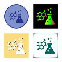 ícone de vetor de química