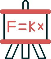 ícone de vetor de fórmula