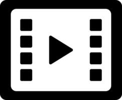 vídeo em processamento vetor ícone
