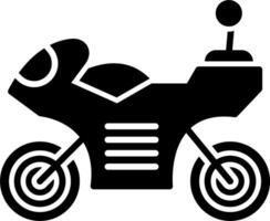 ícone de vetor de moto