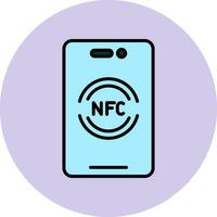 nfc vetor ícone