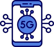 ícone de vetor 5g