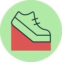 ícone de vetor de sapato