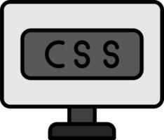 ícone do vetor css