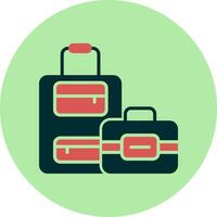 ícone de vetor de bagagem