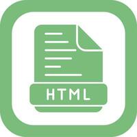 ícone do vetor html