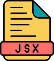 jsx vetor ícone