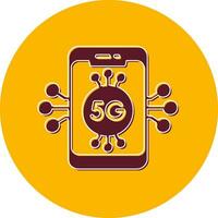 ícone de vetor 5g