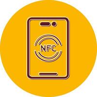 nfc vetor ícone