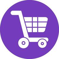 ícone de vetor de compras