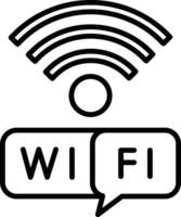 ícone de vetor wi-fi