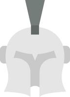 ícone de vetor de capacete de armadura