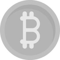 ícone de vetor bitcoin