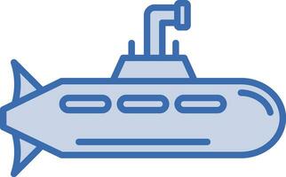 exército submarino vetor ícone