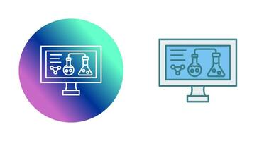 ícone de vetor de experimento