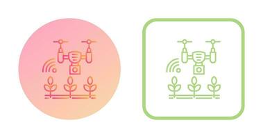 ícone de vetor de fazenda inteligente