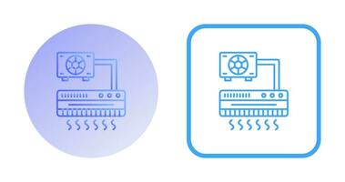ícone de vetor de ar condicionado