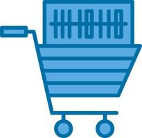 compras código de barras vetor ícone Projeto