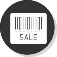 venda código de barras vetor ícone Projeto